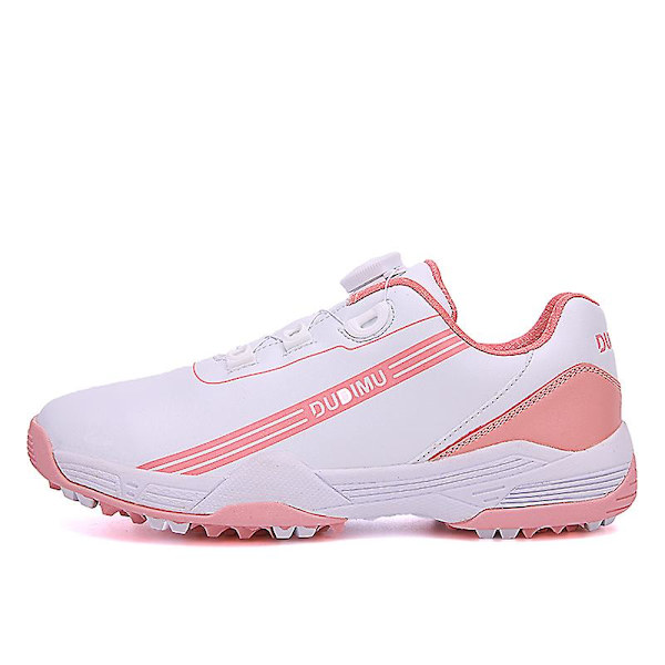 Herr Sport Löparskor Golfskor Halkfria Sneakers Fr21818 Pink 44