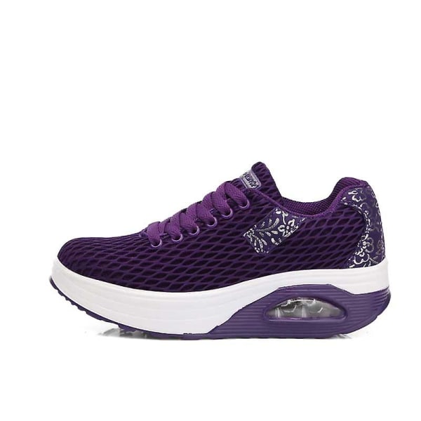 Damsneakers Andas löparskor Mode Sportskor Halkfria 2K8302 Purple 39