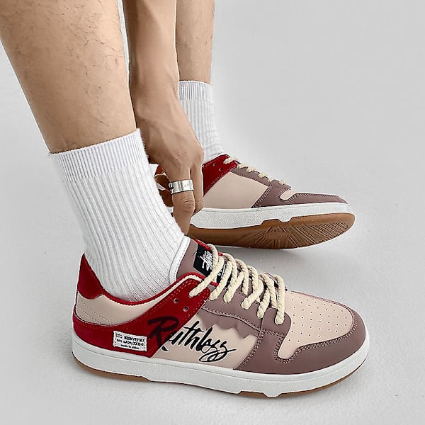 Herrskor Andas Flats Mode Sportlöparskor 2059 Red 44