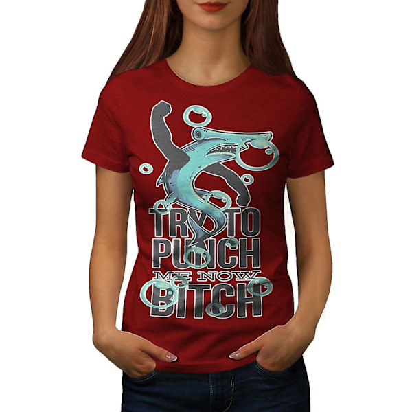 Prova Punch Now Joke Women Greyt-shirt M