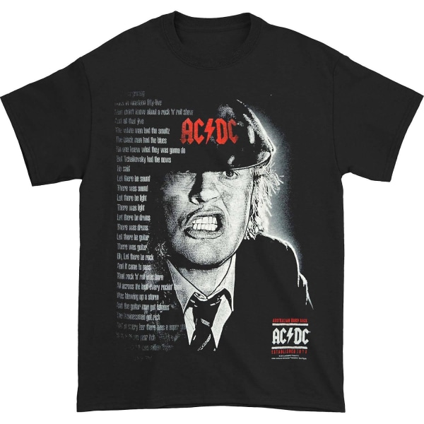 AC/DC Big Face Angus T-shirt XL