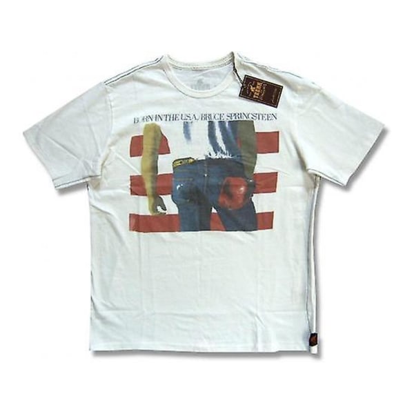 Bruce Springsteen Trunk Ltd "born In The Usa" Ivory T-shirt S