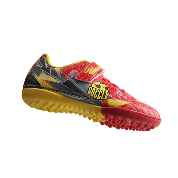 Fotbollsskor för barn Spikes Fotbollsskor för ungdomar Stövlar Athletic Sneaker 3Cs21404 Red 29