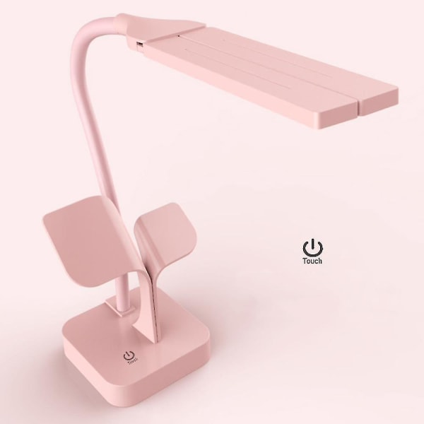 Td3 bordslampa (3 ljuskällor - 1200 mah) (rosa)