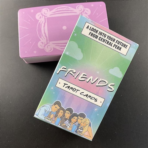 Friends Tarot-kort baserade på strukturen i den klassiska kortleken Divination Kortspel Brädspel Light See78st Tt199