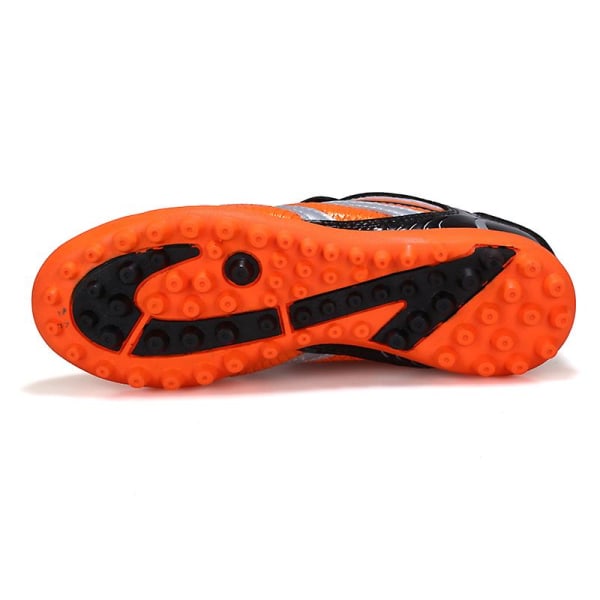 Fotbollsskor för män Spikes Fotbollsskor för ungdomar Stövlar Athletic Sneaker 3C26008 Orange 33