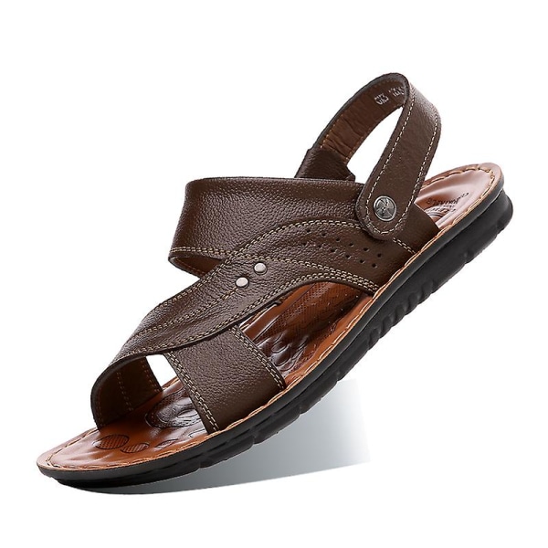 Herrtofflor Sandaler Halkfria strandskor 2C12129-1 Brown 39