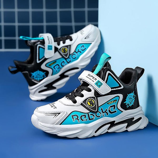 Barn Sneakers Andas löparskor Pojkar Flickor Mode Sportskor Dy2059 White 30