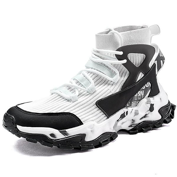 Basketskor för män Andas Sneakers Löparskor 3Alt12 White 41