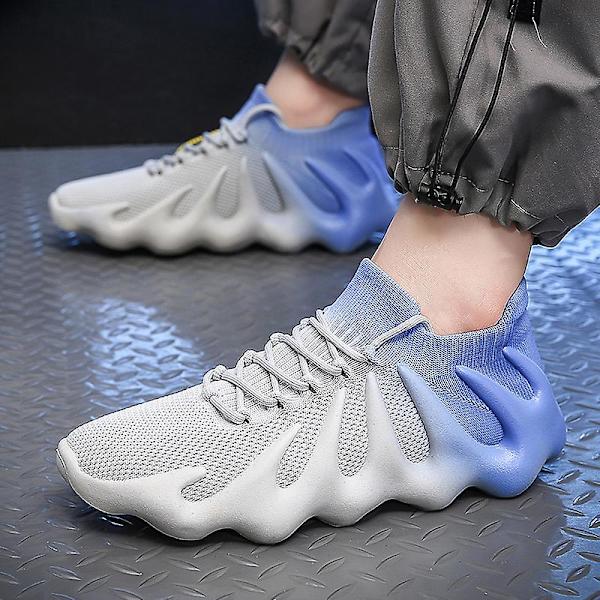 Casual för män Gradient Eight Claw Modeskor Fr451 Blue 41