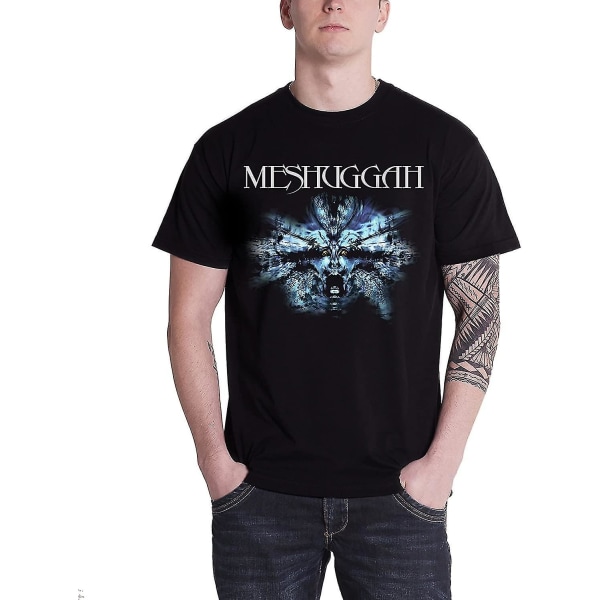 Meshuggah Ingenting officiell herr svart t-shirt XL