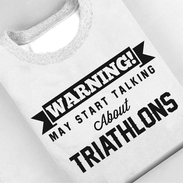 Varning kan börja prata om triathlons barntröja