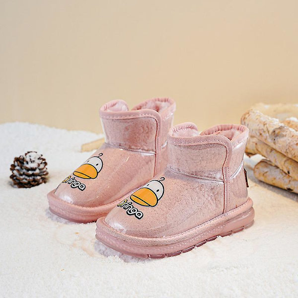 Snöskor för tjejer Vintervarma skor Vattentät Ovandel Fr2655 Pink 32