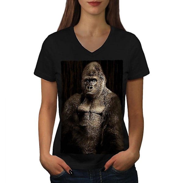 Monkey Strong Body T-shirt för kvinnor L