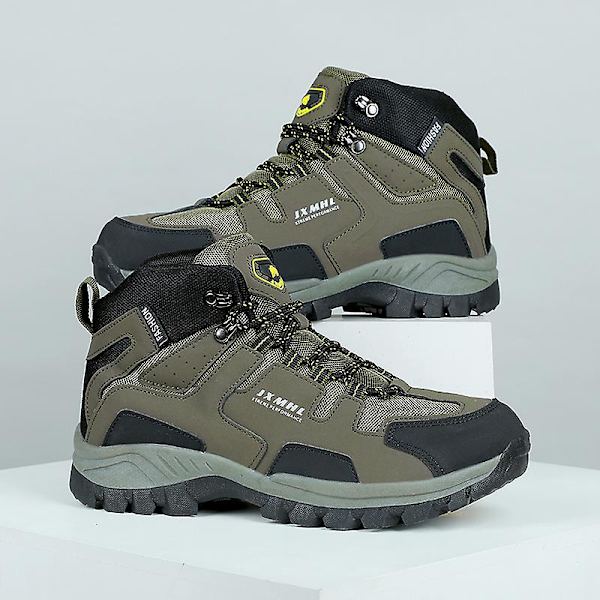 Vandringsskor för herr Andas Sneakers Halkfria utomhusskor 2107 Green 41