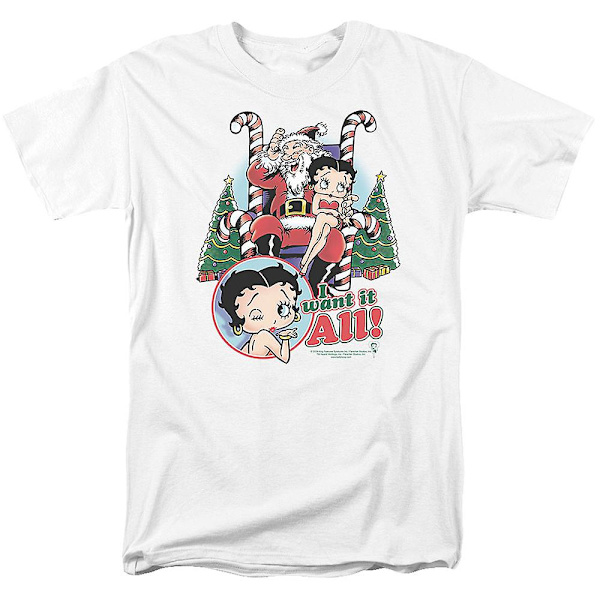 Jag vill ha allt Betty Boop T-shirt XXL
