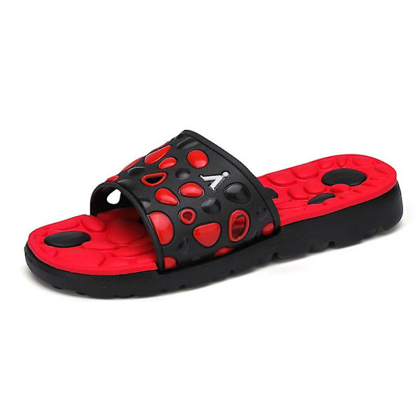 Herrskor Massagesula Mjuk Mjuk utomhustofflor Fr260-1 Red 41