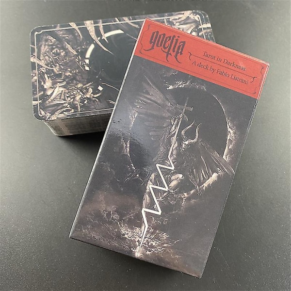 Tarot In Darkness Cards A New Deck Av Fabio Listrani Bordsbrädspel Goelia Oracle Med Pdf Guidebook54st Tt176