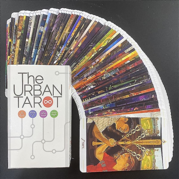 The Urban Tarot Cards Deck Prisma Visions Tarotcard Game 78 Cards With Guidebook Divination English Inspired Good Fairy Angel39st Ts38