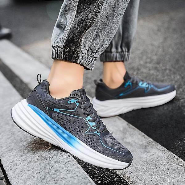 Herrsneakers Andas sportskor Mode löparskor 3Clt173 Gray 44
