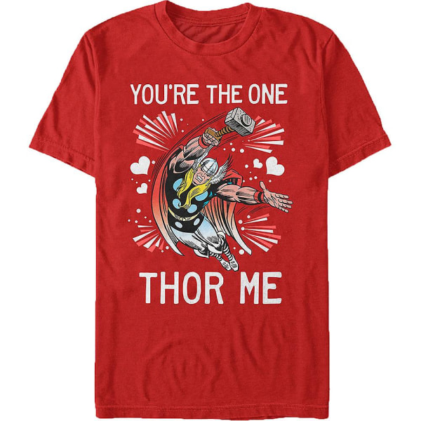 Du är den Thor Me Marvel Comics T-shirt L