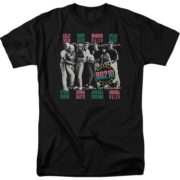 The Cast Of Beverly Hills 90210 T-shirt L