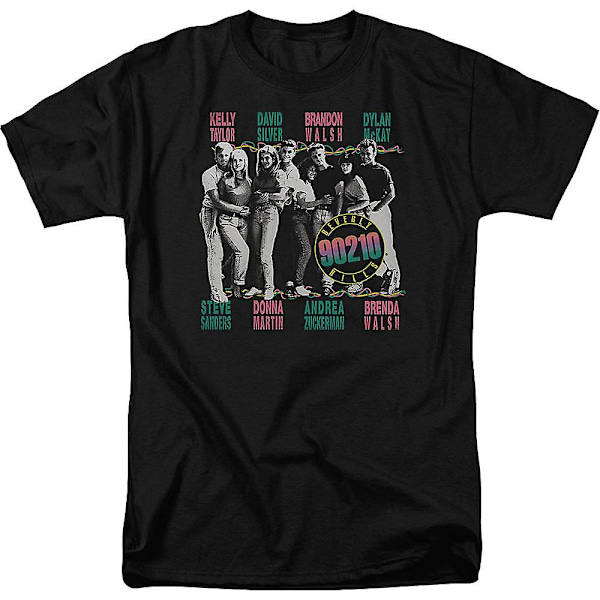 The Cast Of Beverly Hills 90210 T-shirt XL