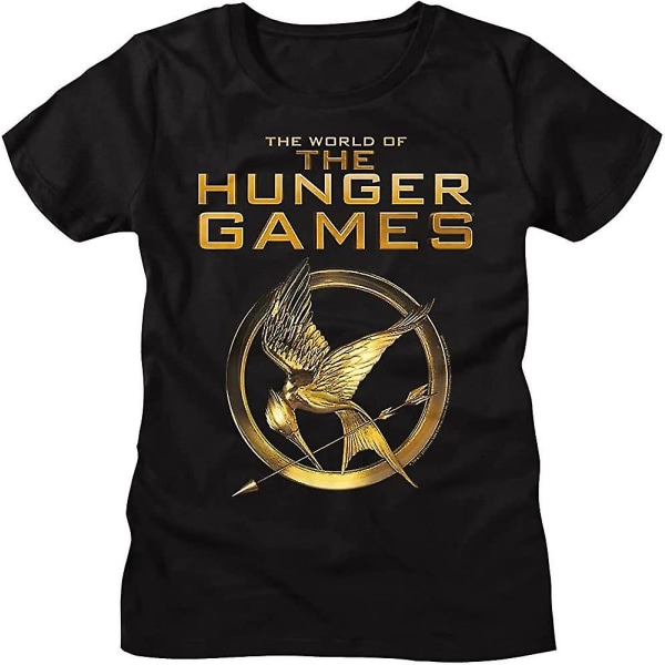 Hunger Games The World Of The Hunger Games Kortärmad T-shirt dam Sci-fi-filmer Grafiska T-shirts 2XL