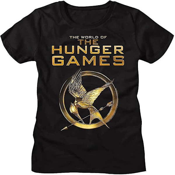 Hunger Games The World Of The Hunger Games Kortärmad T-shirt dam Sci-fi-filmer Grafiska T-shirts 2XL