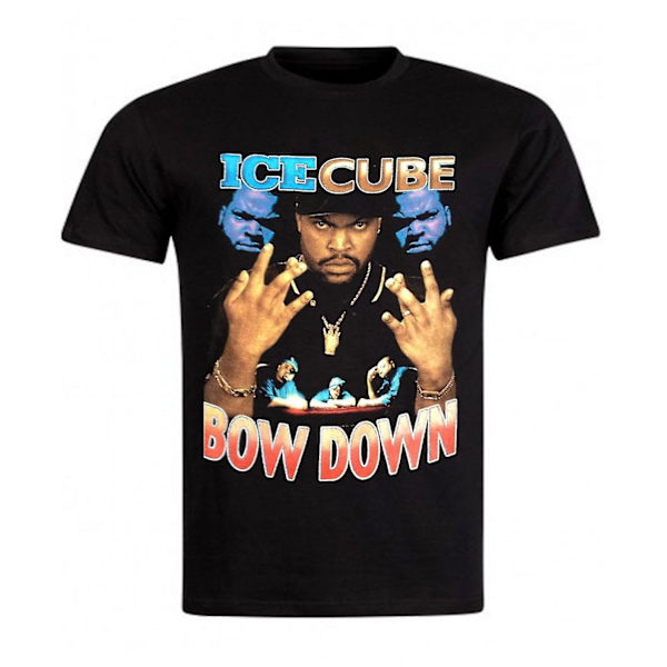 Ice Cube Black Tee Sällsynt Retro 90-tal T-shirt M