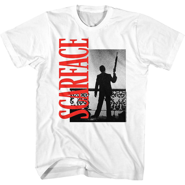 Tony Montana Silhouette Scarface T-shirt XXXL