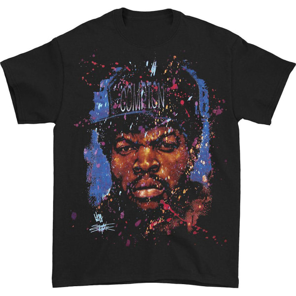 Ice Cube Stephen Fishwick T-shirt "Straight Outta" för män L