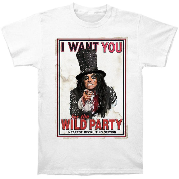 Alice Cooper Wants You T-shirt XXXL
