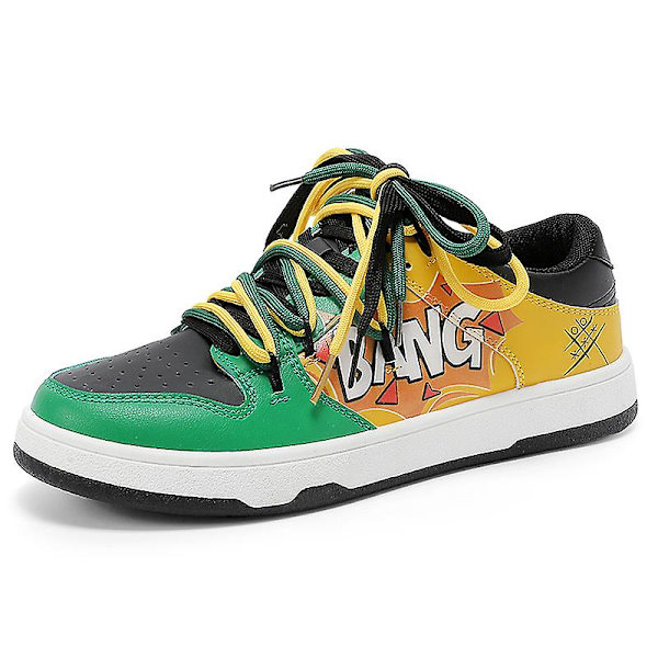 Dam Sneakers Andas män Skateboarding Skor Löparskor 2Ix07 Yellow 41