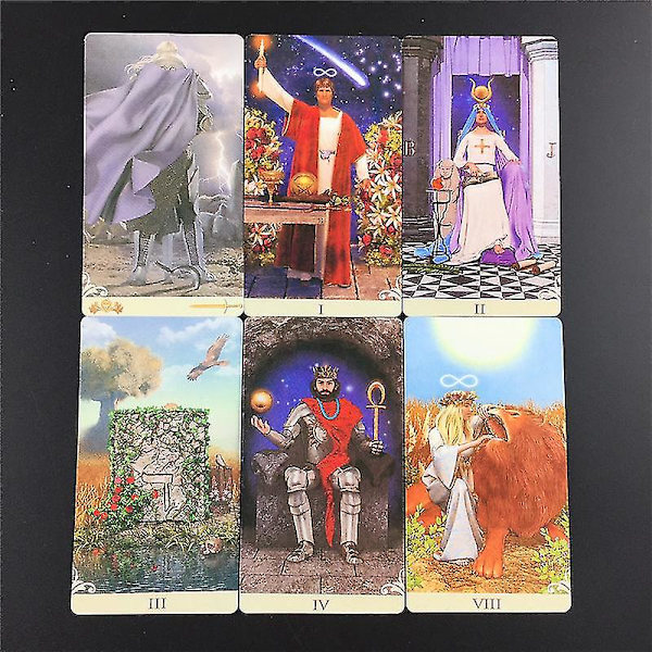 Vice versa Tarotkortdäck och guidebokkort ödesspådomsspel Tarotdäck för fest semestergåva Brädspel78st Tt11