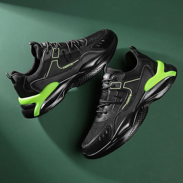 Herr Dam Sneakers Andas löparskor Mode Sportskor X2273 Black 41