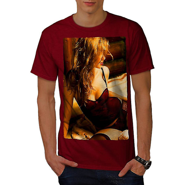 Underkläder Erotisk Girl Men T-shirt M