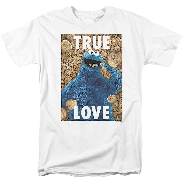 Cookie Monster True Love Sesam Street T-shirt XXL