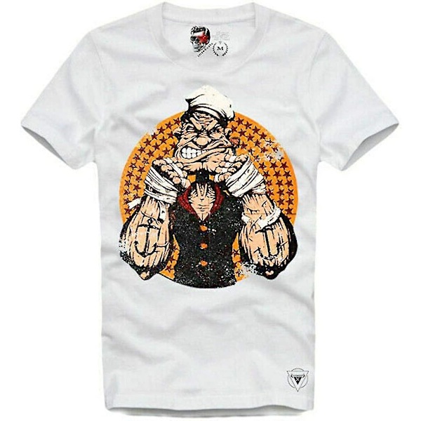 T-shirt Popeye Gym Bare Knuckle Fight Club Vale Tudo Mma Boxning M