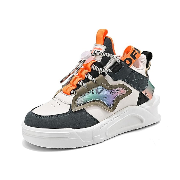 Kids Sneakers Andas löparskor Mode Sportskor 3Al819 Beige 40
