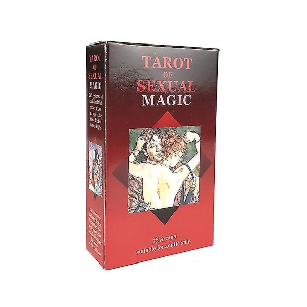 Högkvalitativ Tarot av sexuell magic Tarotkort Bordsbrädspelskort Spelkort Semester Familjefest Gåva grossist26st Ts53