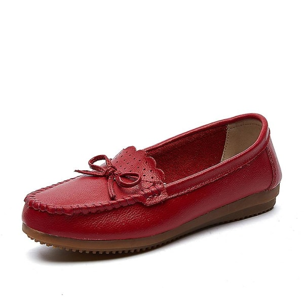 Damskor Mode Casual Platta damskor mn5806 Red 37