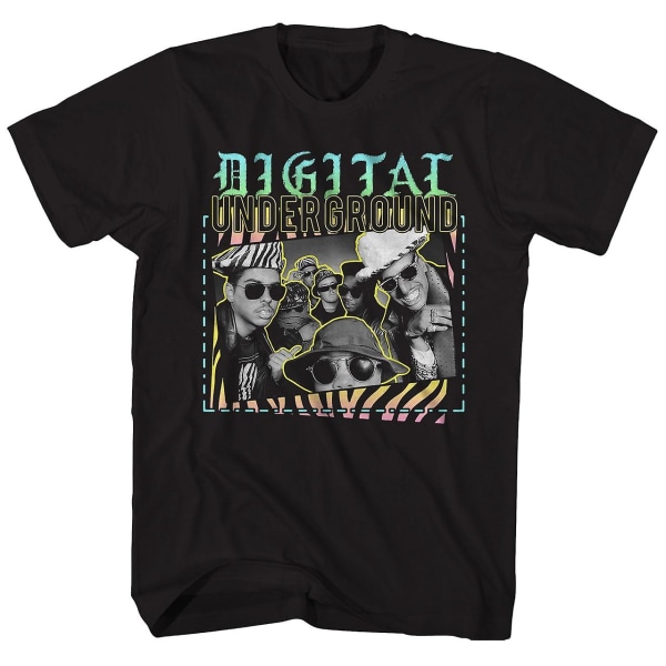 Digital Underground T-shirt - 0s Throwback Digital Underground T-shirt M
