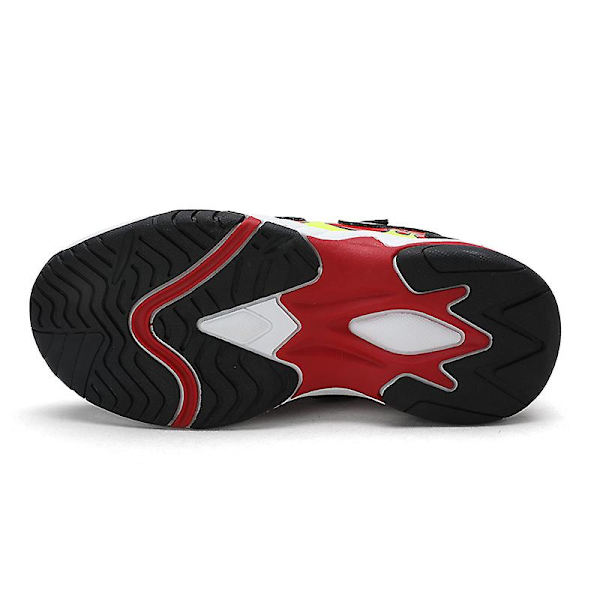 Barnskor Vinter Plus Sammet Varma Pojkar Flickor Sportskor Fr638 BlackRed 34