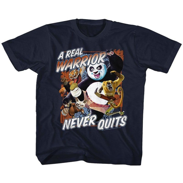 Kung Fu Panda Nvr Youth T-shirt S