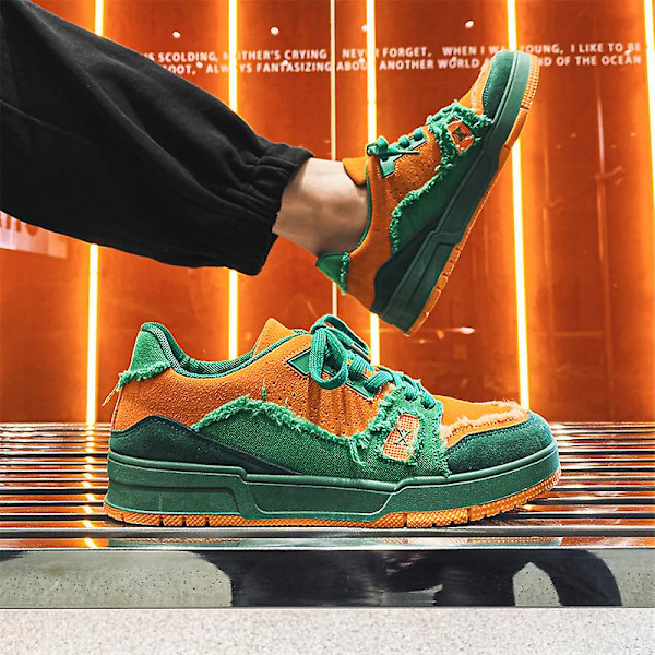 Herr Sneakers Andas Herr Skateboard Skor Löparskor 2Iv09 Orange 41