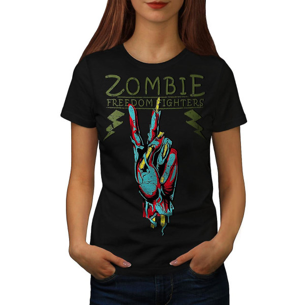 Freedom Fighter Zombie T-shirt för kvinnor M