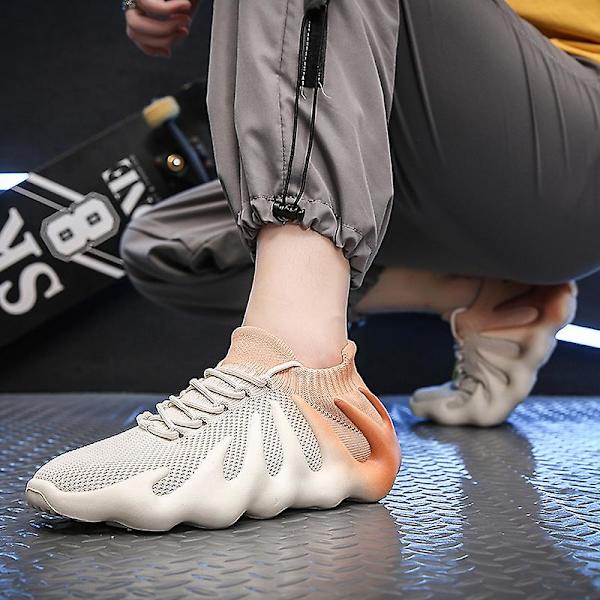 Casual för män Gradient Eight Claw Modeskor Fr451 Orange 41