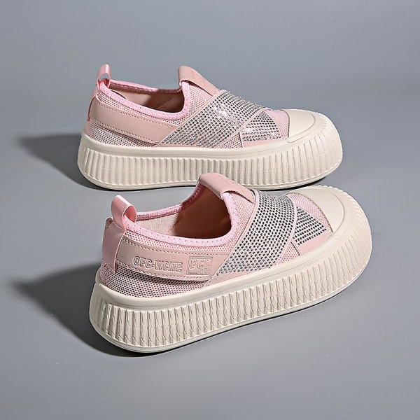 Damsneakers Andas löparskor Mode Sportskor 6916 Pink 37