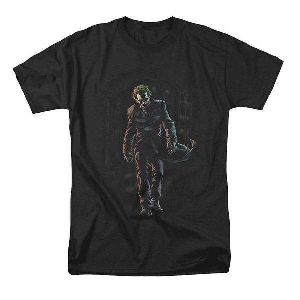 Batman Joker lämnar Arkham T-shirt kläder S